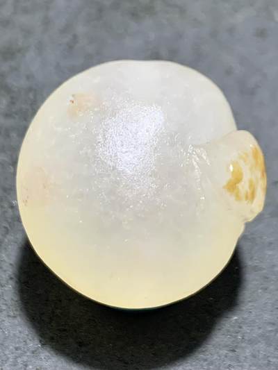 精美满冰飘亚光战国红玛瑙手工巧雕龙鱼随形圆珠一个 精美满冰飘亚光战国红玛瑙手工巧雕龙鱼随形圆珠一个