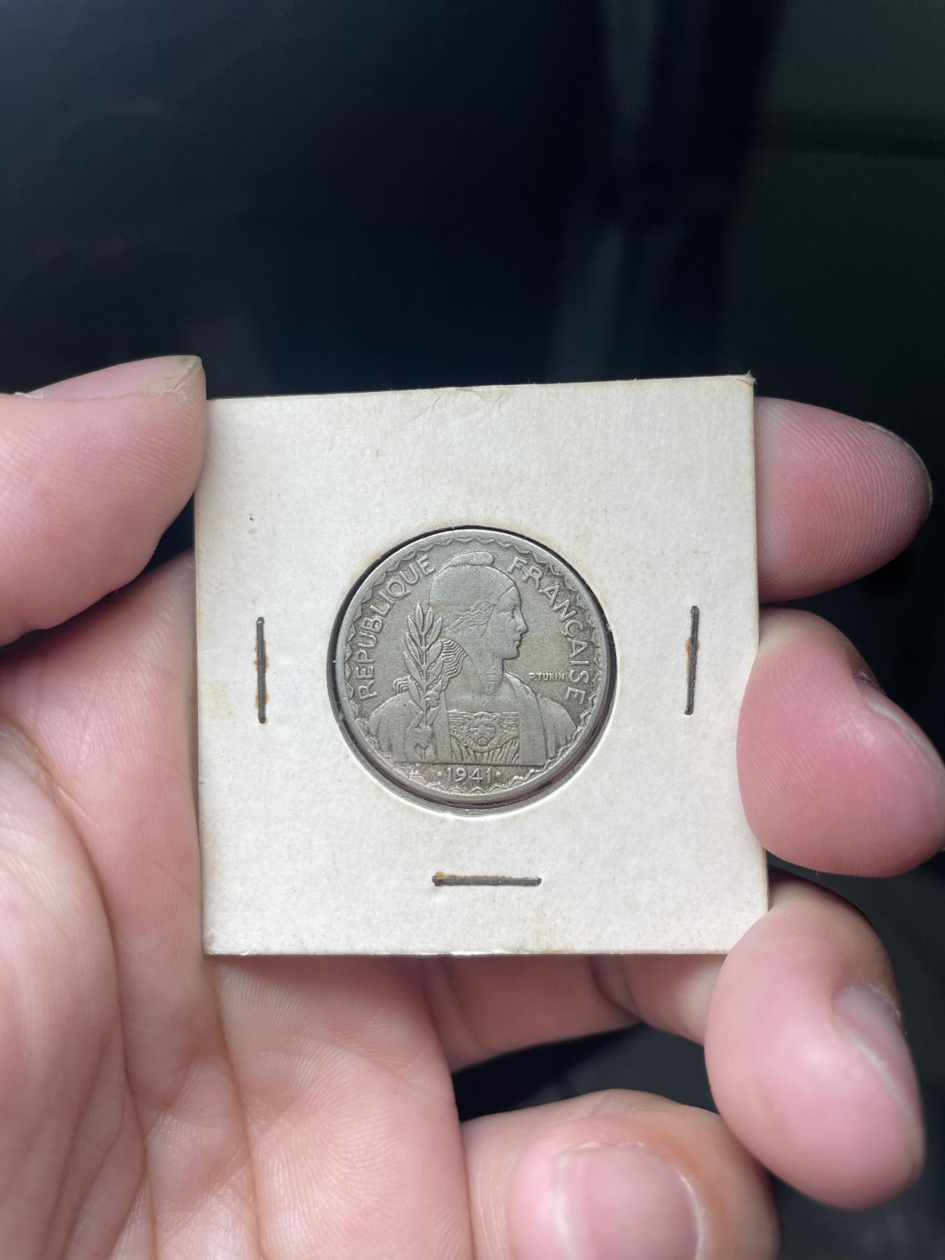 2024年集古藏今外币拍卖第六期-第5场—（总第55拍） 1941年法属印支20分