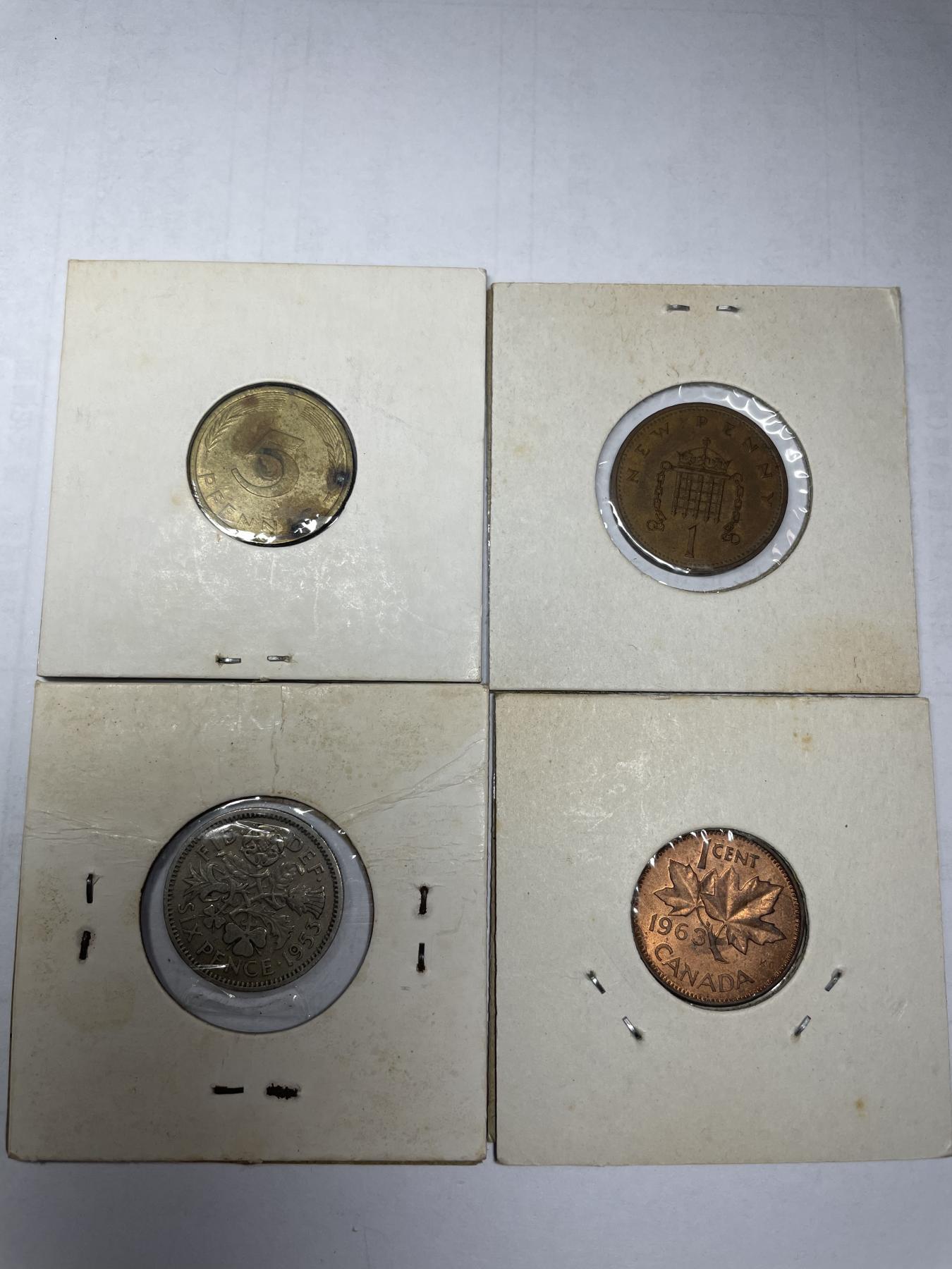 2024年集古藏今外币拍卖第六期-第5场—（总第55拍） 各国四枚