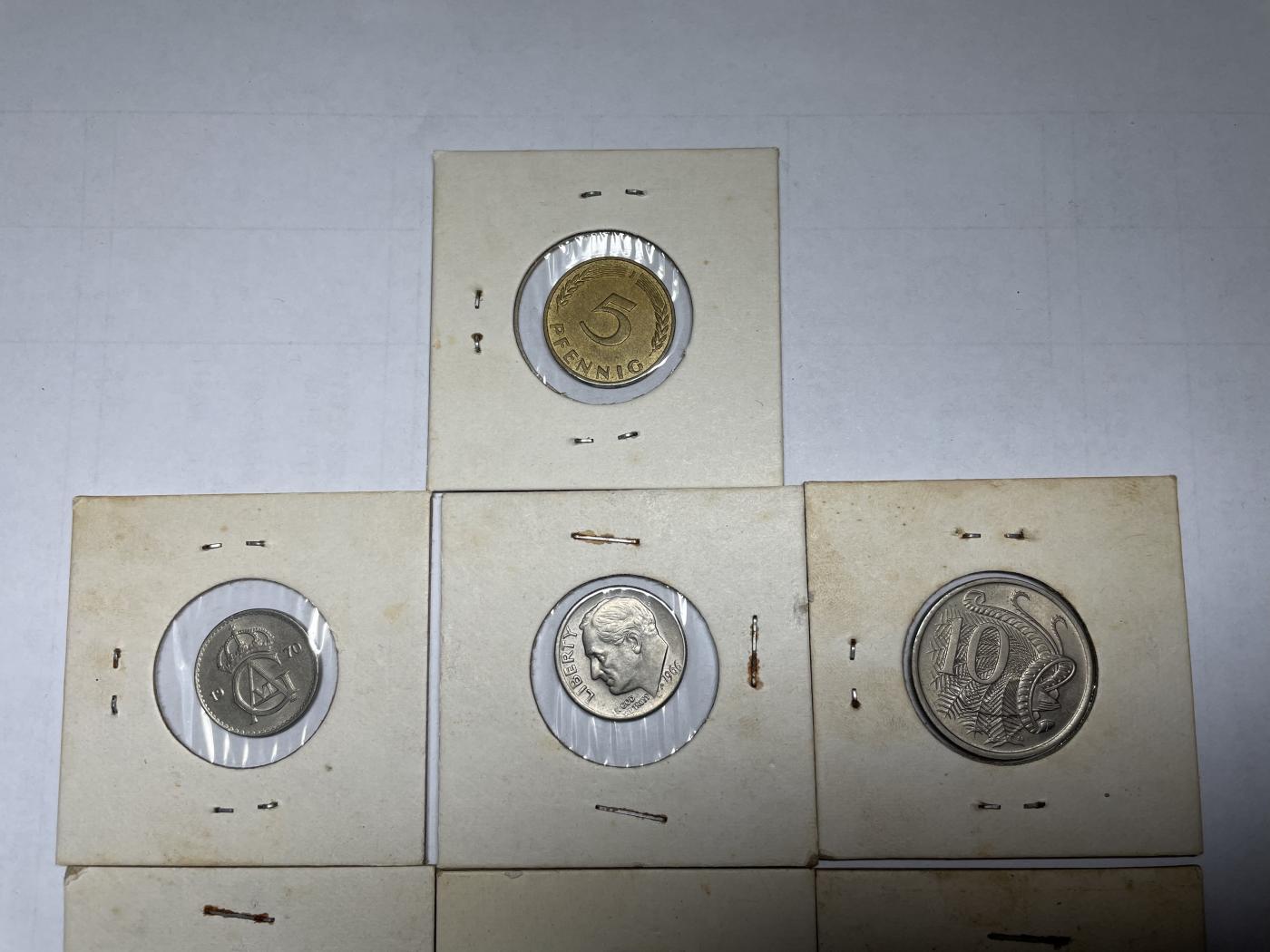 2024年集古藏今外币拍卖第六期-第4场—（总第54拍） 各国硬币10枚-08#