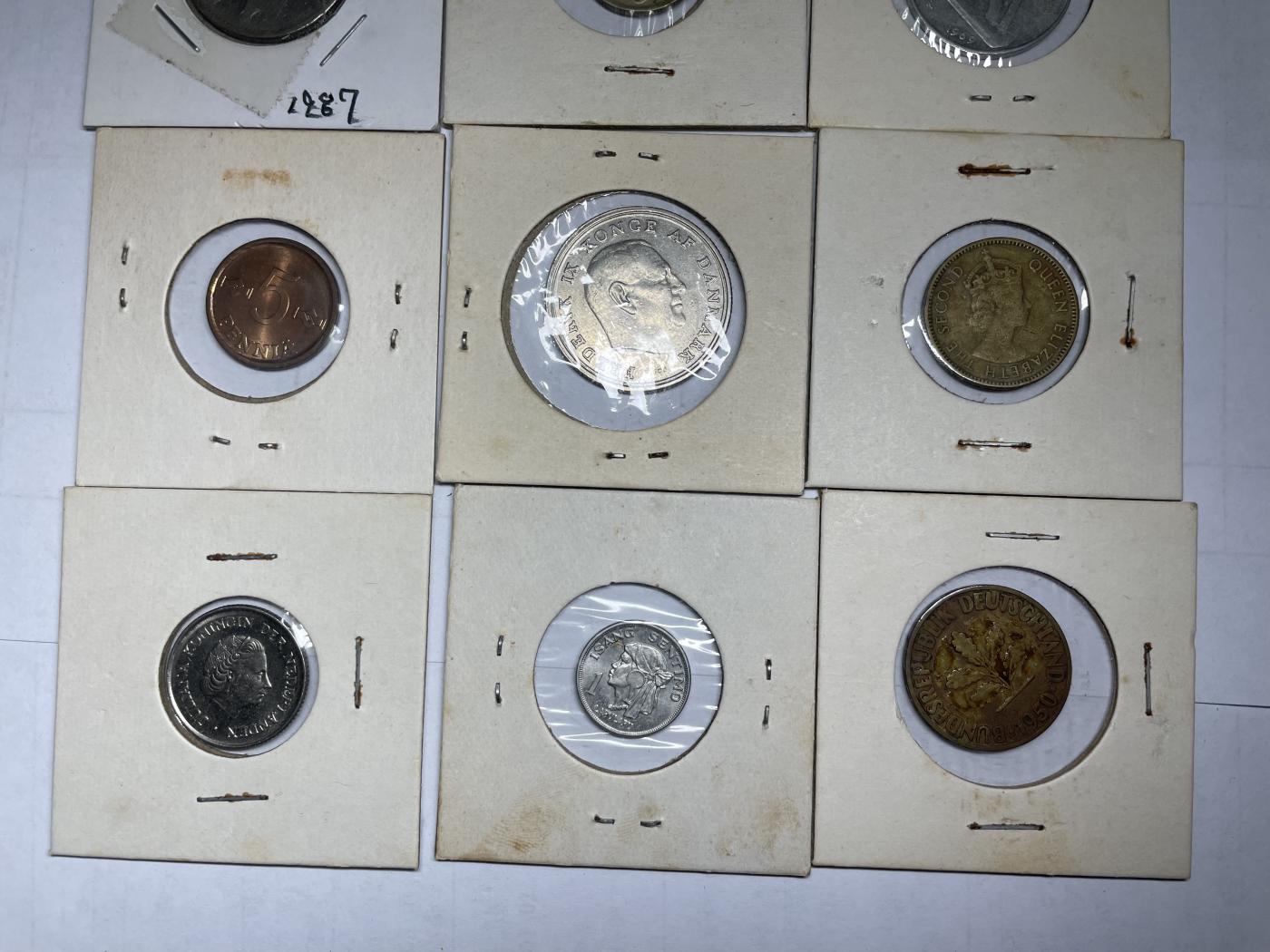 2024年集古藏今外币拍卖第六期-第4场—（总第54拍） 各国硬币10枚-05#