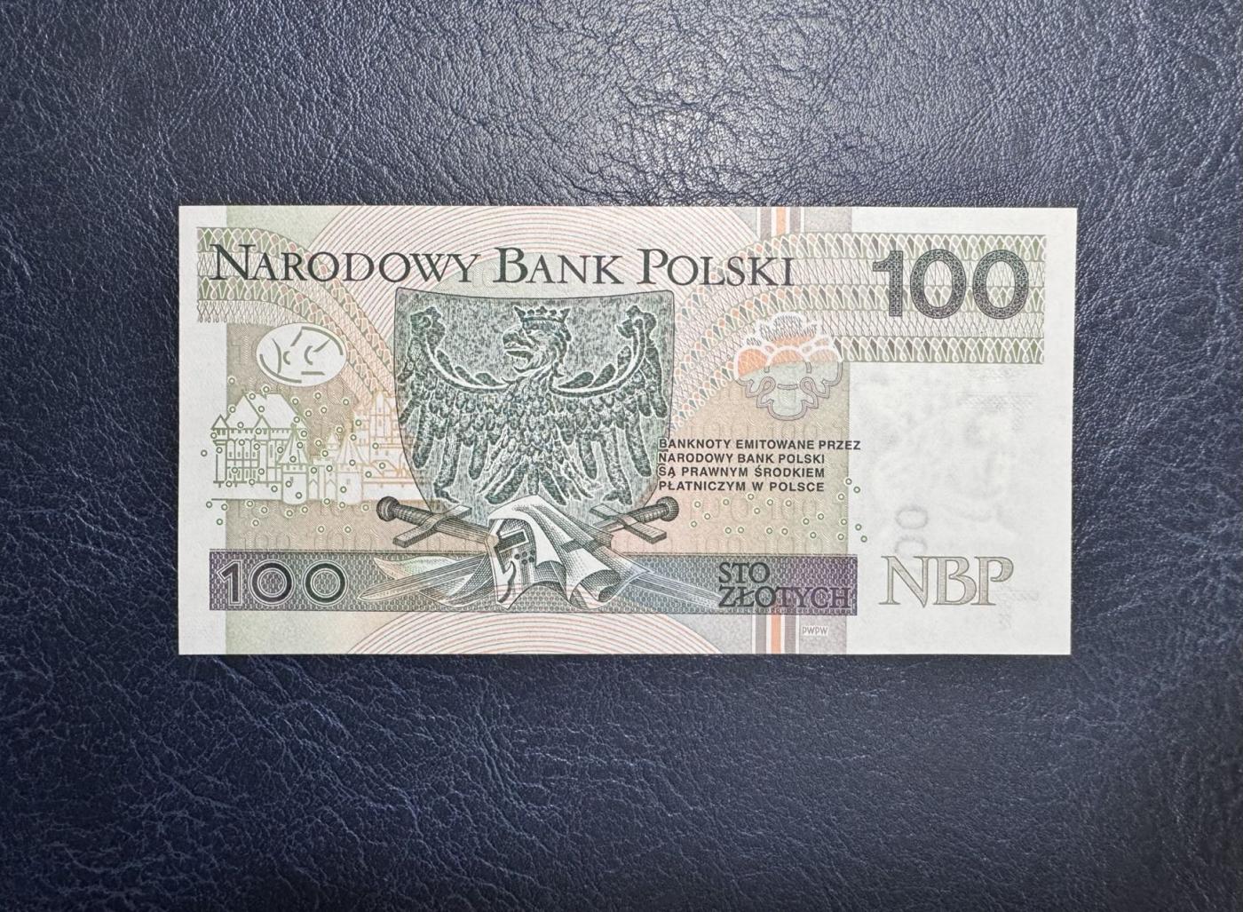 收藏联盟Quantum Auction 第344期拍卖  波兰2012年100兹罗提首发AA冠 品相全新UNC 