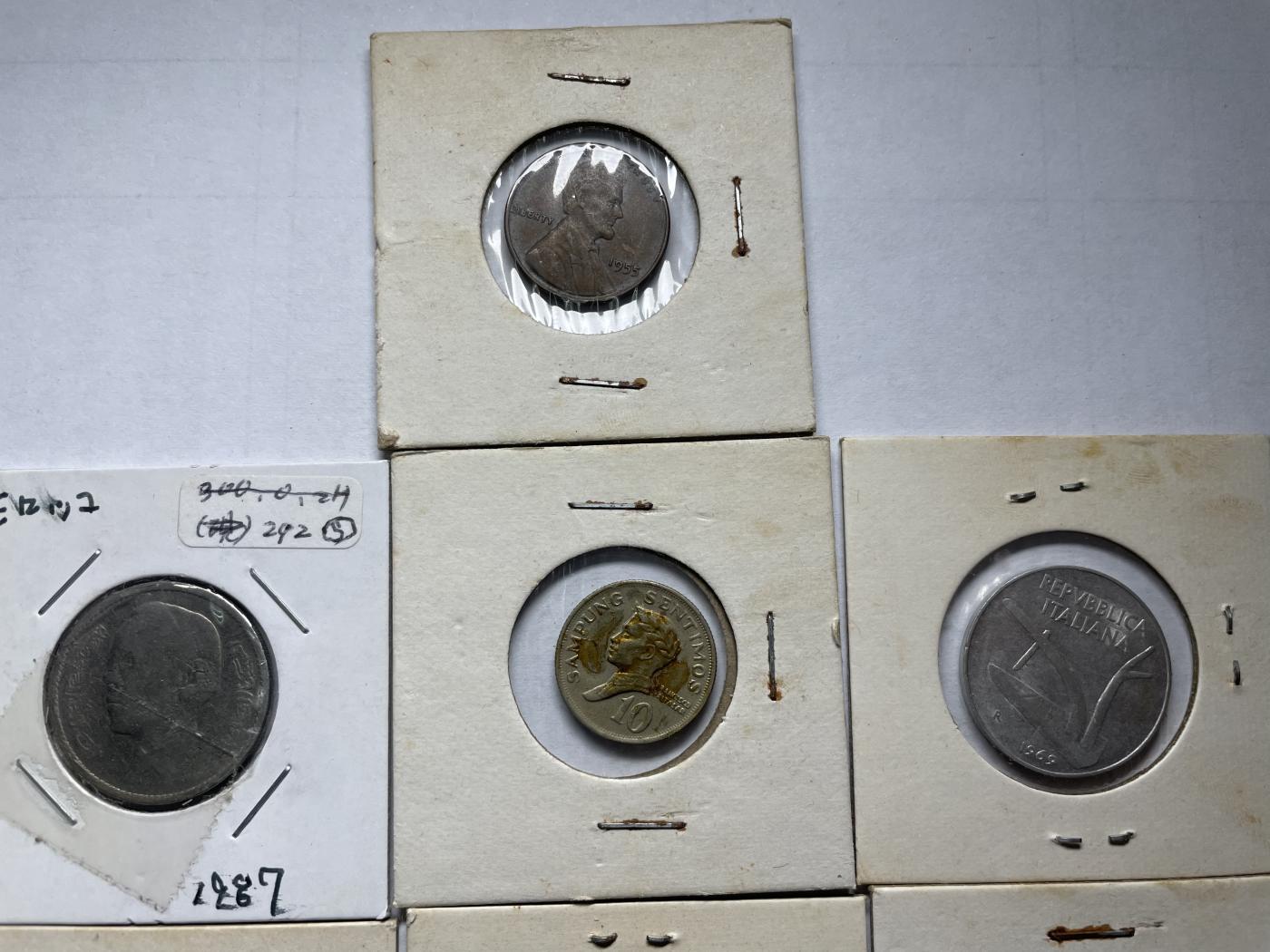 2024年集古藏今外币拍卖第六期-第4场—（总第54拍） 各国硬币10枚-05#