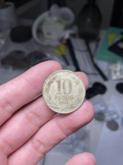 2024年集古藏今外币拍卖第六期-第4场—（总第54拍） - 1973年智利10比索
