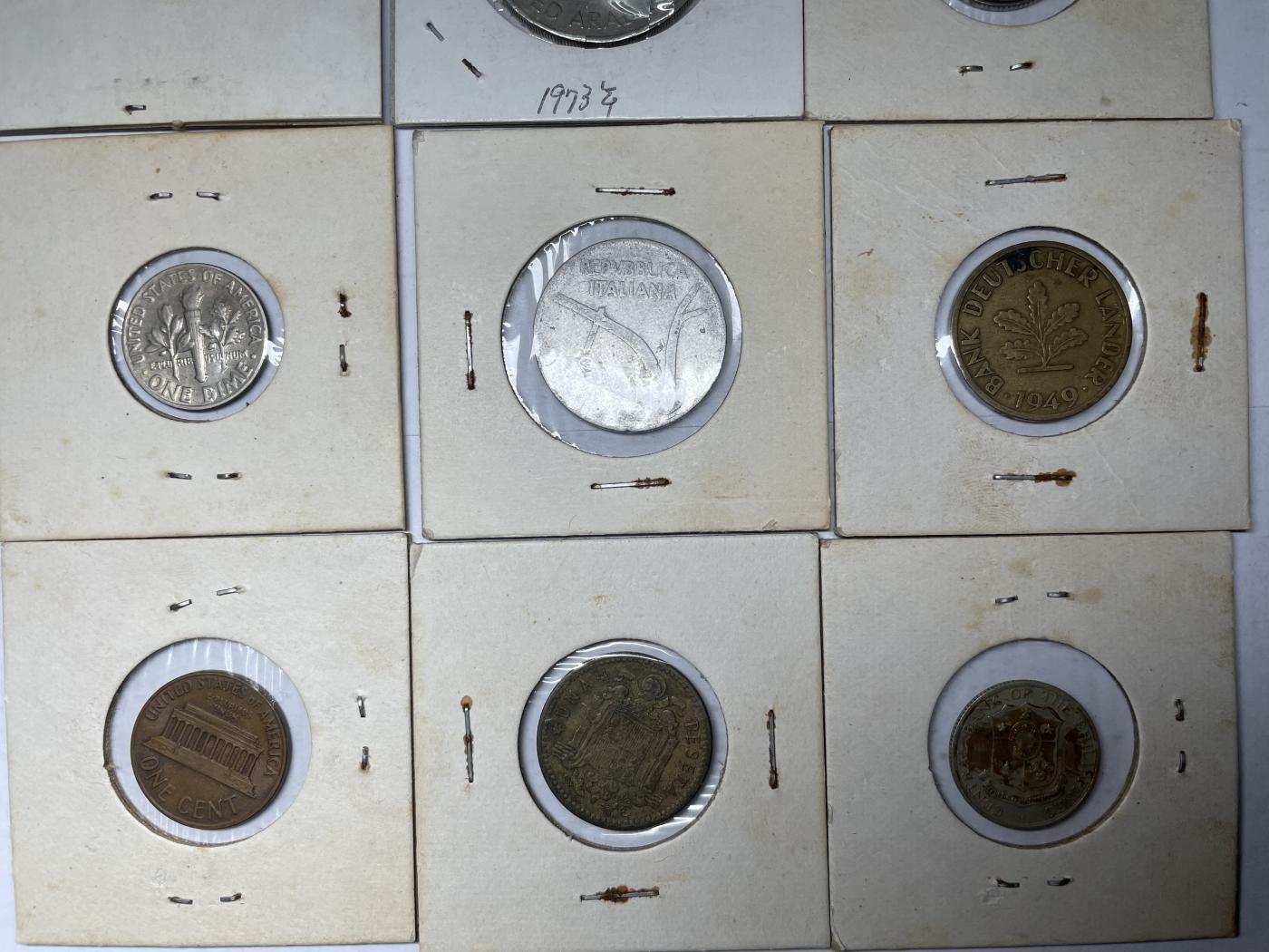 2024年集古藏今外币拍卖第六期-第4场—（总第54拍） 各国硬币10枚-02#