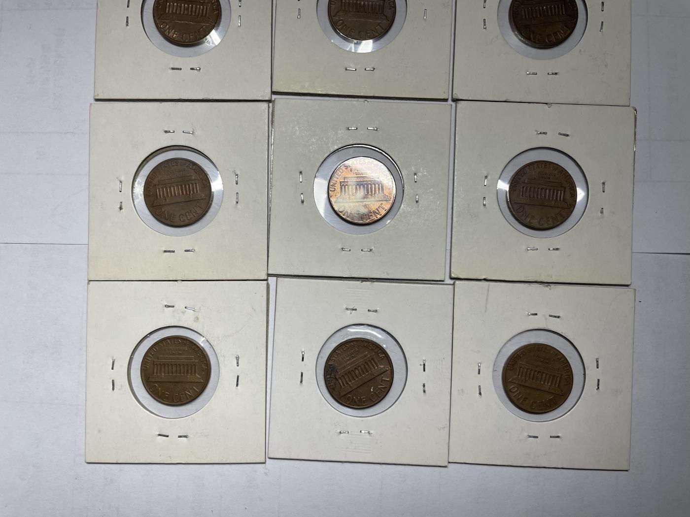 2024年集古藏今外币拍卖第六期-第5场—（总第55拍） 各年份1美分15枚