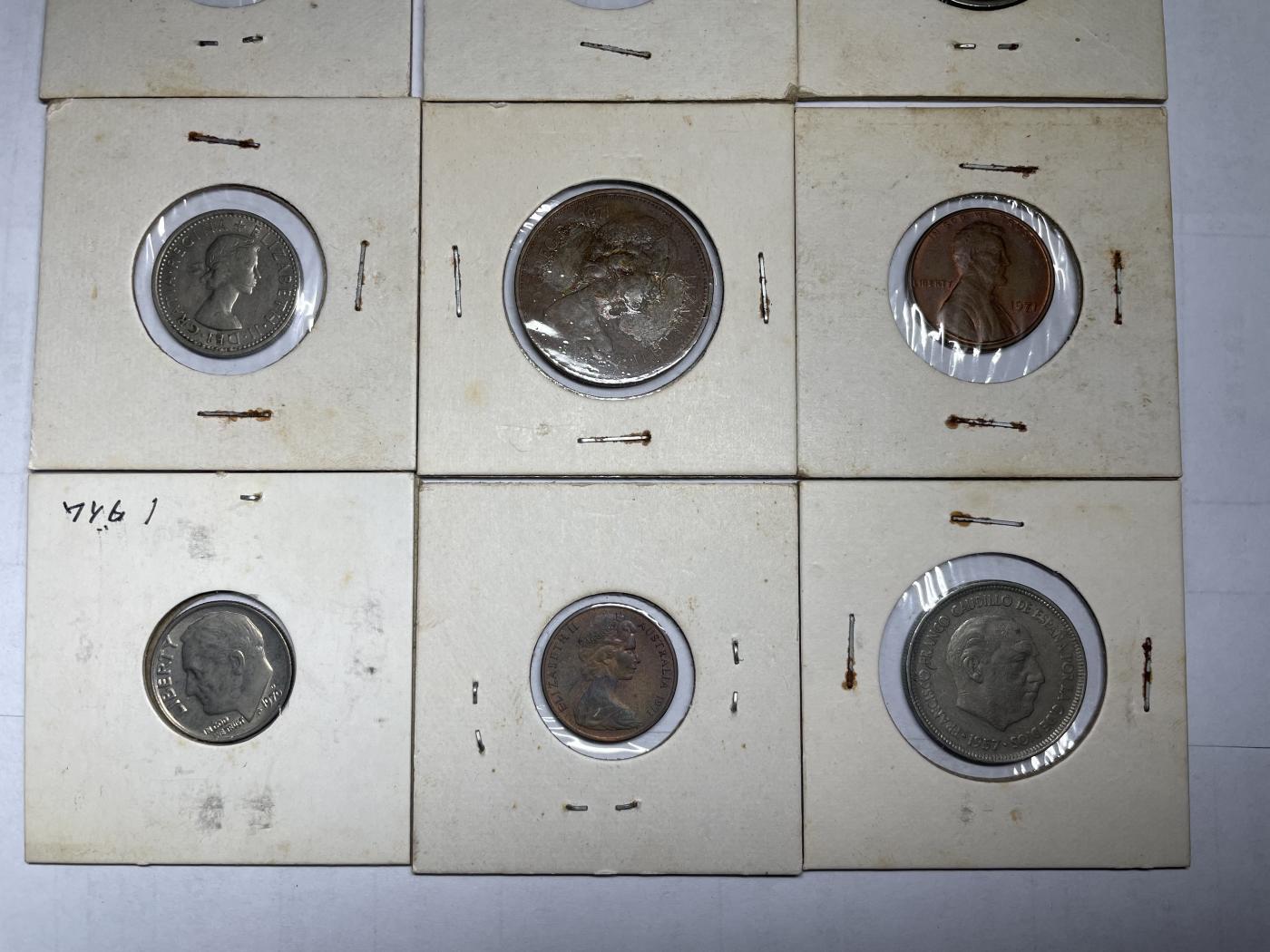 2024年集古藏今外币拍卖第六期-第4场—（总第54拍） 各国硬币10枚-08#