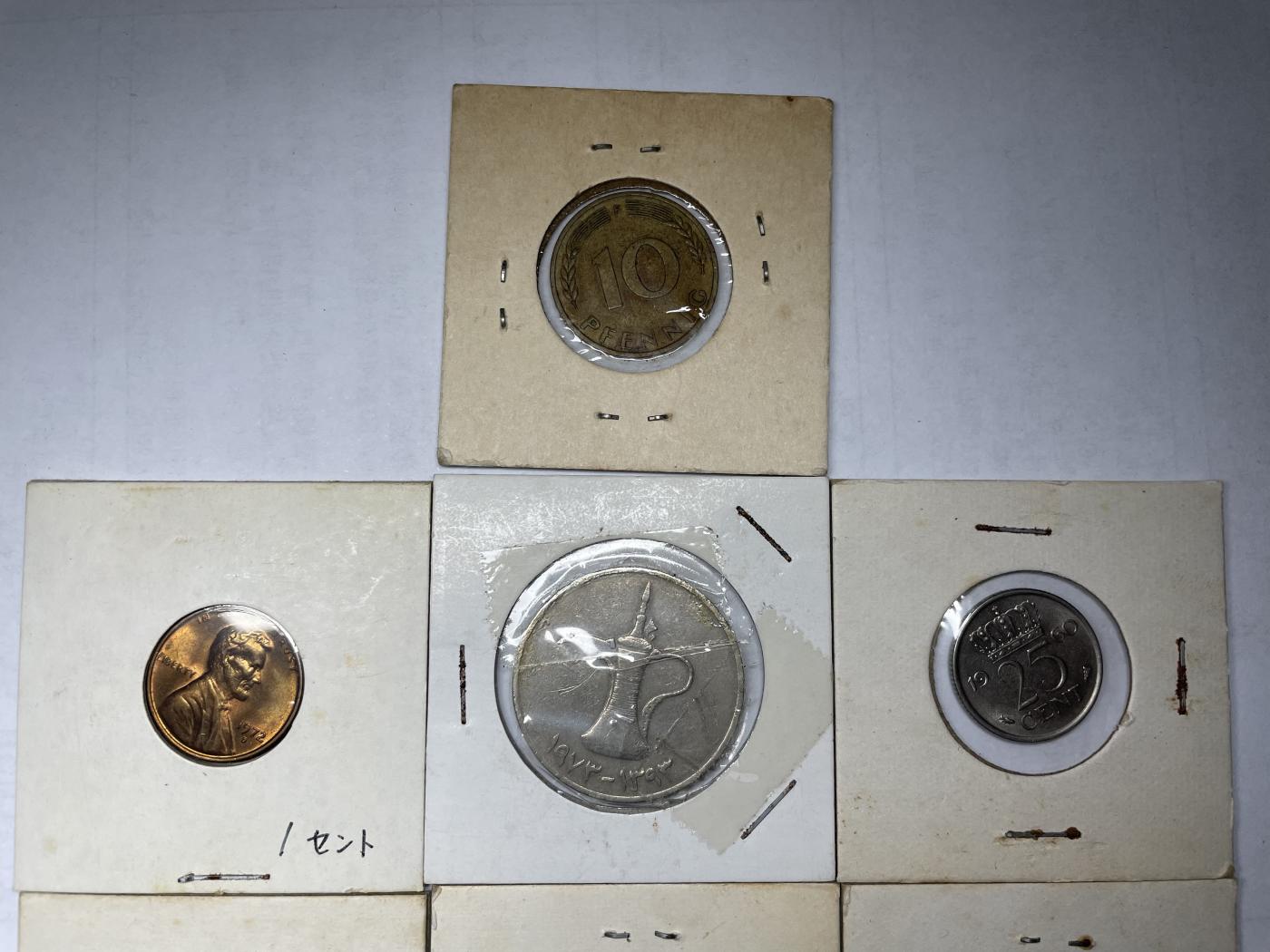 2024年集古藏今外币拍卖第六期-第4场—（总第54拍） 各国硬币10枚-02#