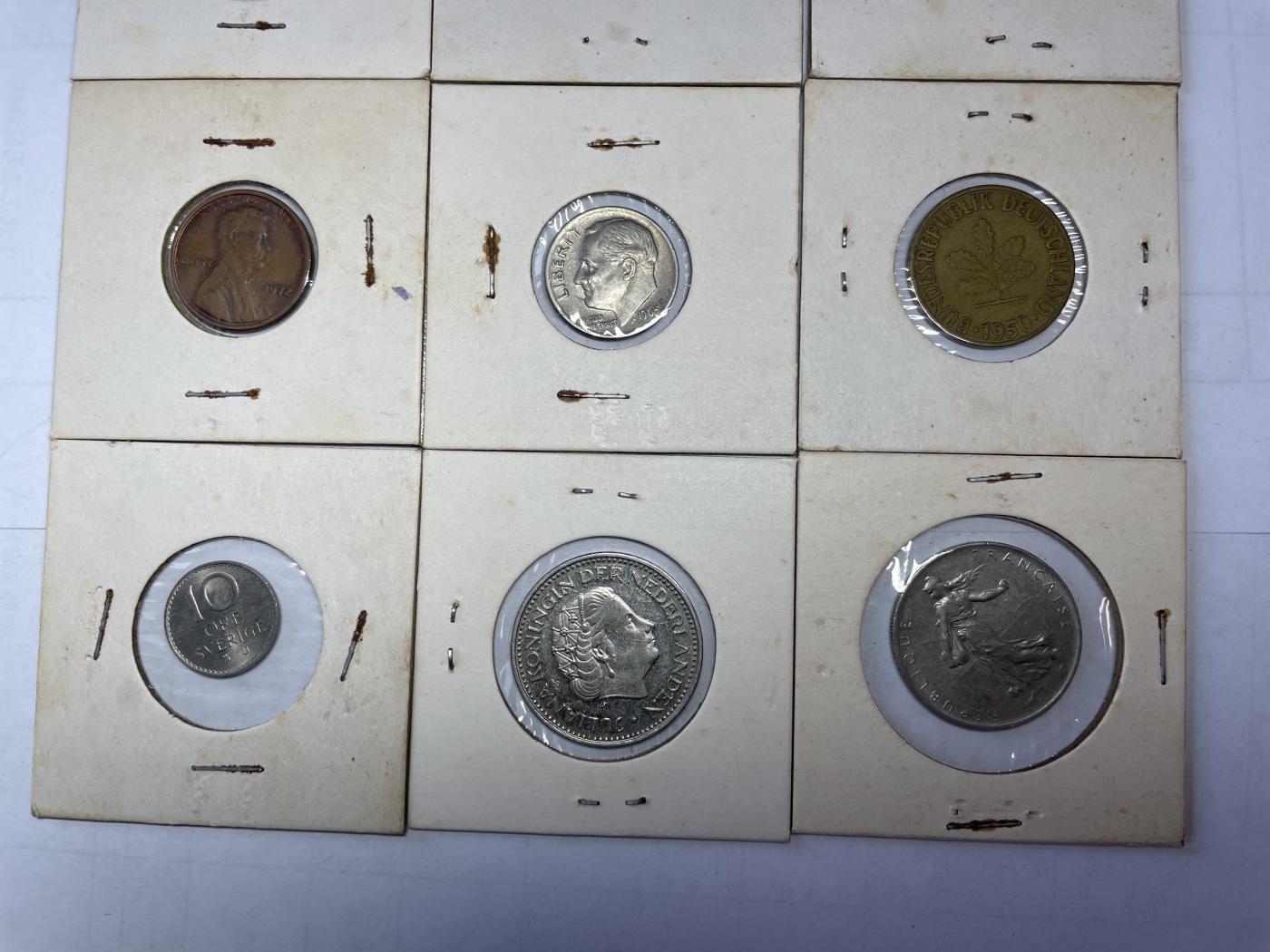 2024年集古藏今外币拍卖第六期-第4场—（总第54拍） 各国硬币10枚-03#