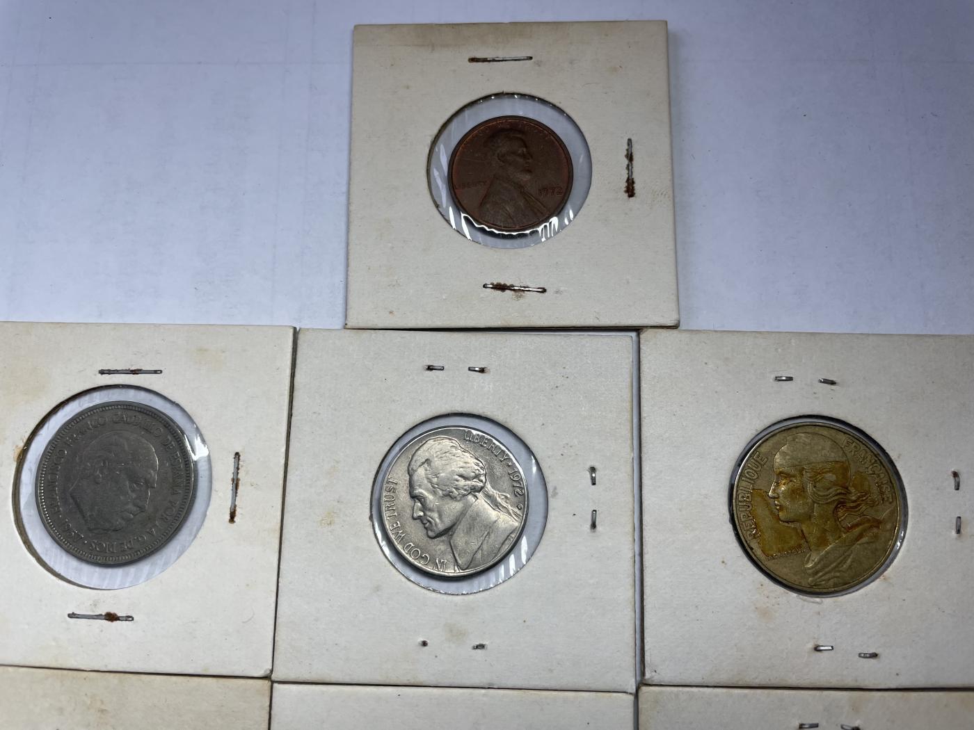 2024年集古藏今外币拍卖第六期-第4场—（总第54拍） 各国硬币10枚-03#