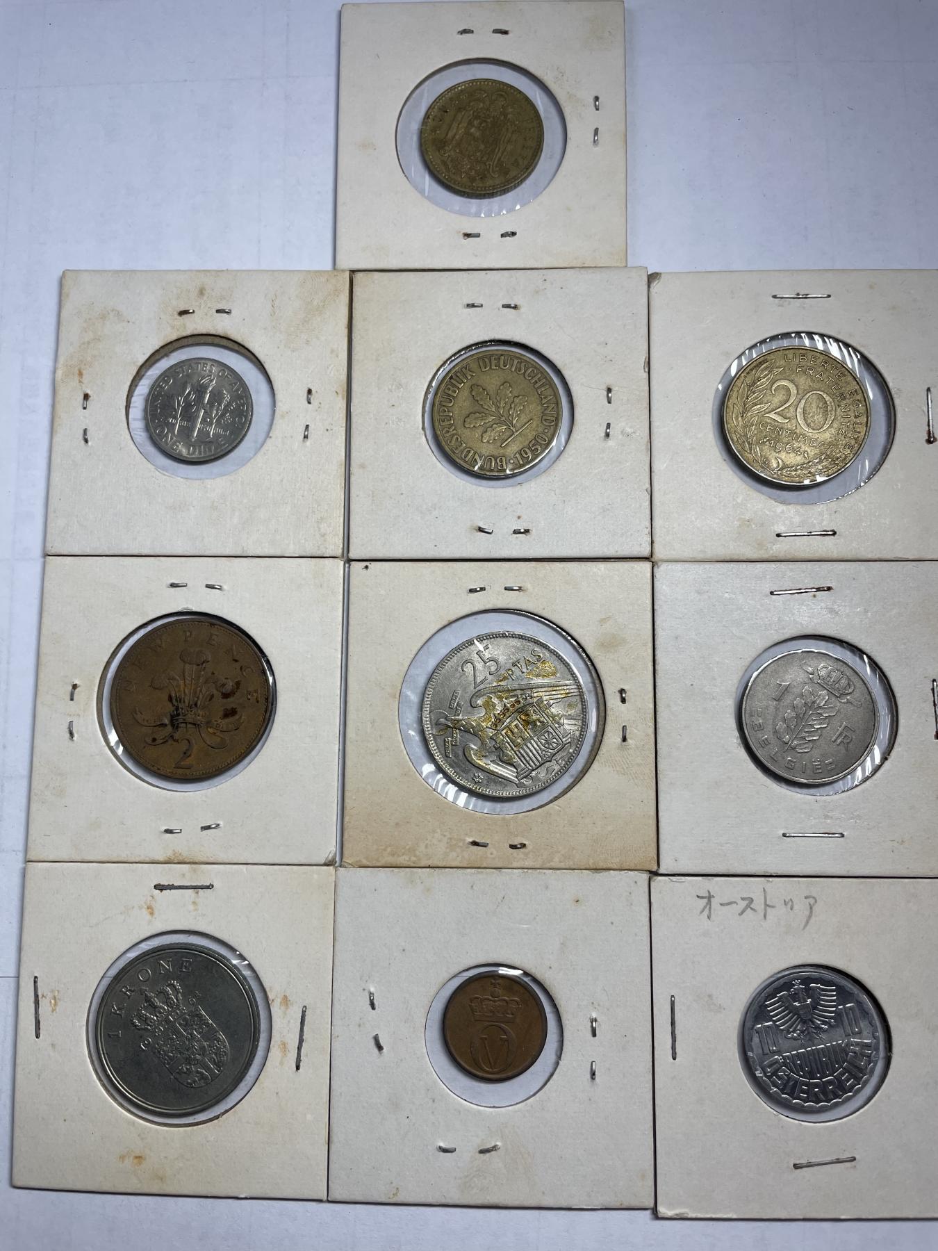 2024年集古藏今外币拍卖第六期-第4场—（总第54拍） 各国硬币10枚-01#