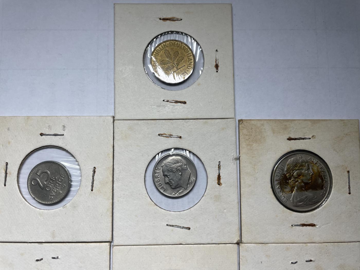 2024年集古藏今外币拍卖第六期-第4场—（总第54拍） 各国硬币10枚-08#