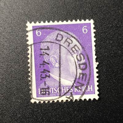 ↓君缘收藏84期☞钱币邮品↓无佣金、可寄存、满10元包邮  - 德国邮票一枚