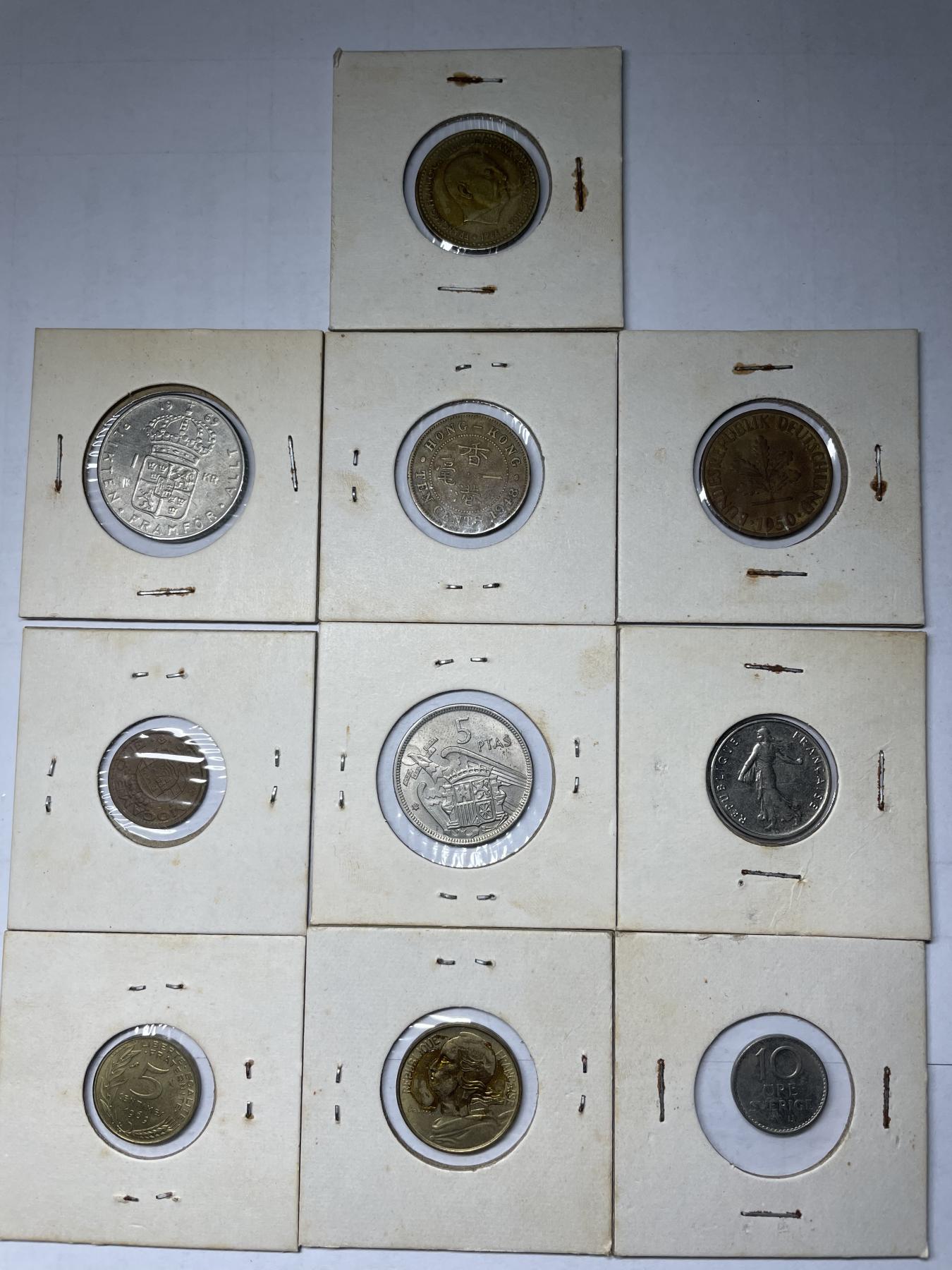 2024年集古藏今外币拍卖第六期-第4场—（总第54拍） 各国硬币10枚-06#