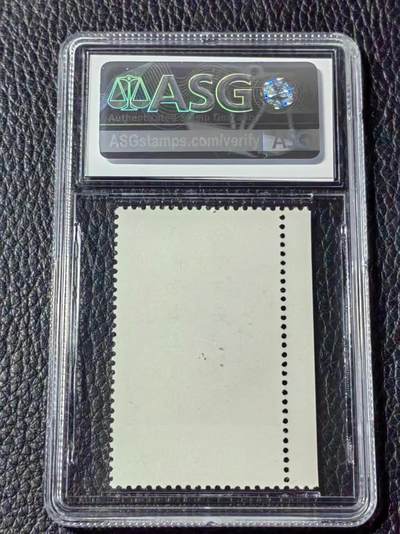 洪涛臻品批发群 精选邮票限时拍卖第1119期  纪122鲁迅新 3-3一枚，ASG90高分，老纪特经典高价票，票状态好，最严格出分，价值洼地，90高分非常难得，注意捡漏。末图源泰96分成交价做参考