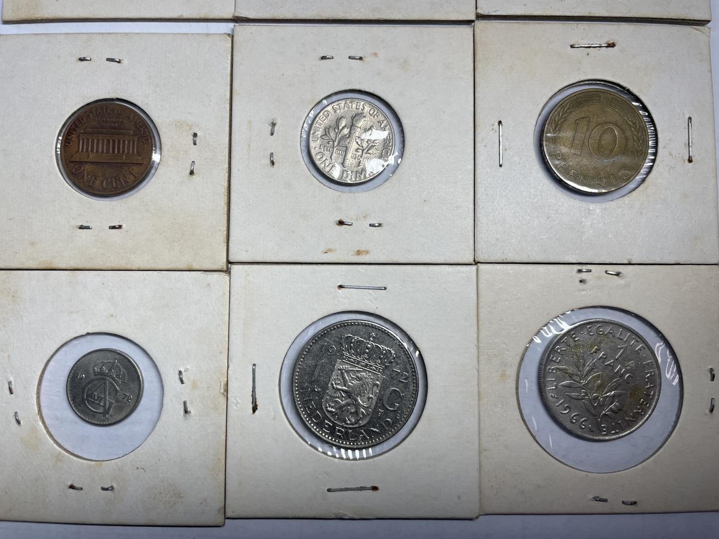 2024年集古藏今外币拍卖第六期-第4场—（总第54拍） 各国硬币10枚-03#