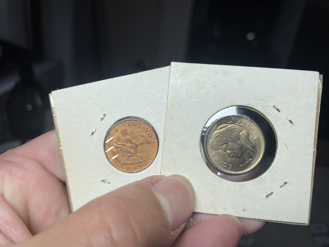 2024年集古藏今外币拍卖第六期-第5场—（总第55拍） 印尼、菲律宾2枚