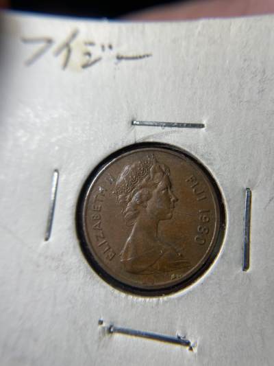 2024年集古藏今外币拍卖第六期-第5场—（总第55拍） - 1980年斐济一分