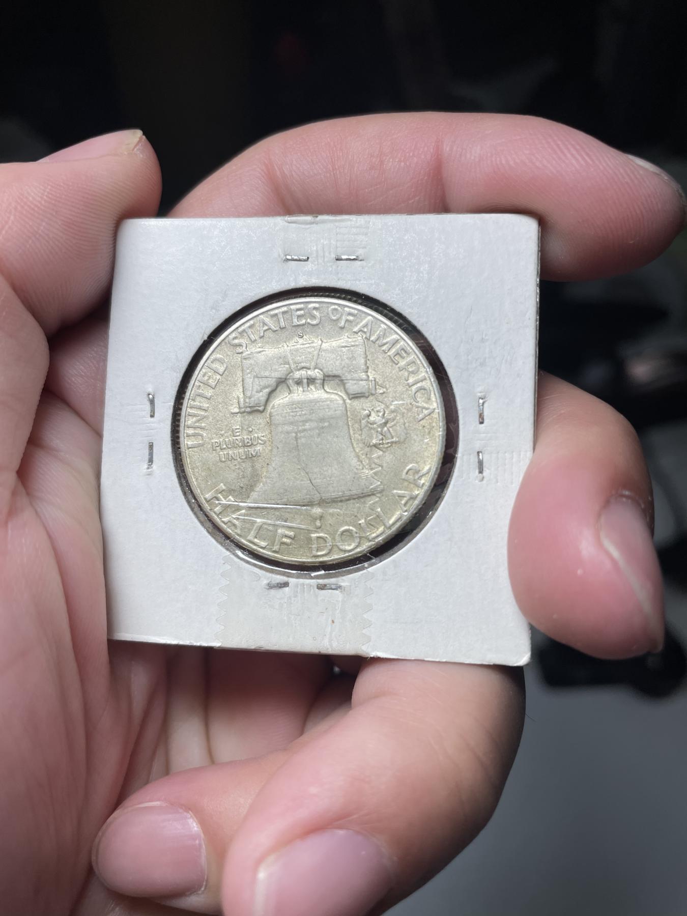 2024年集古藏今外币拍卖第六期-第5场—（总第55拍） 1951年美国半美元银币