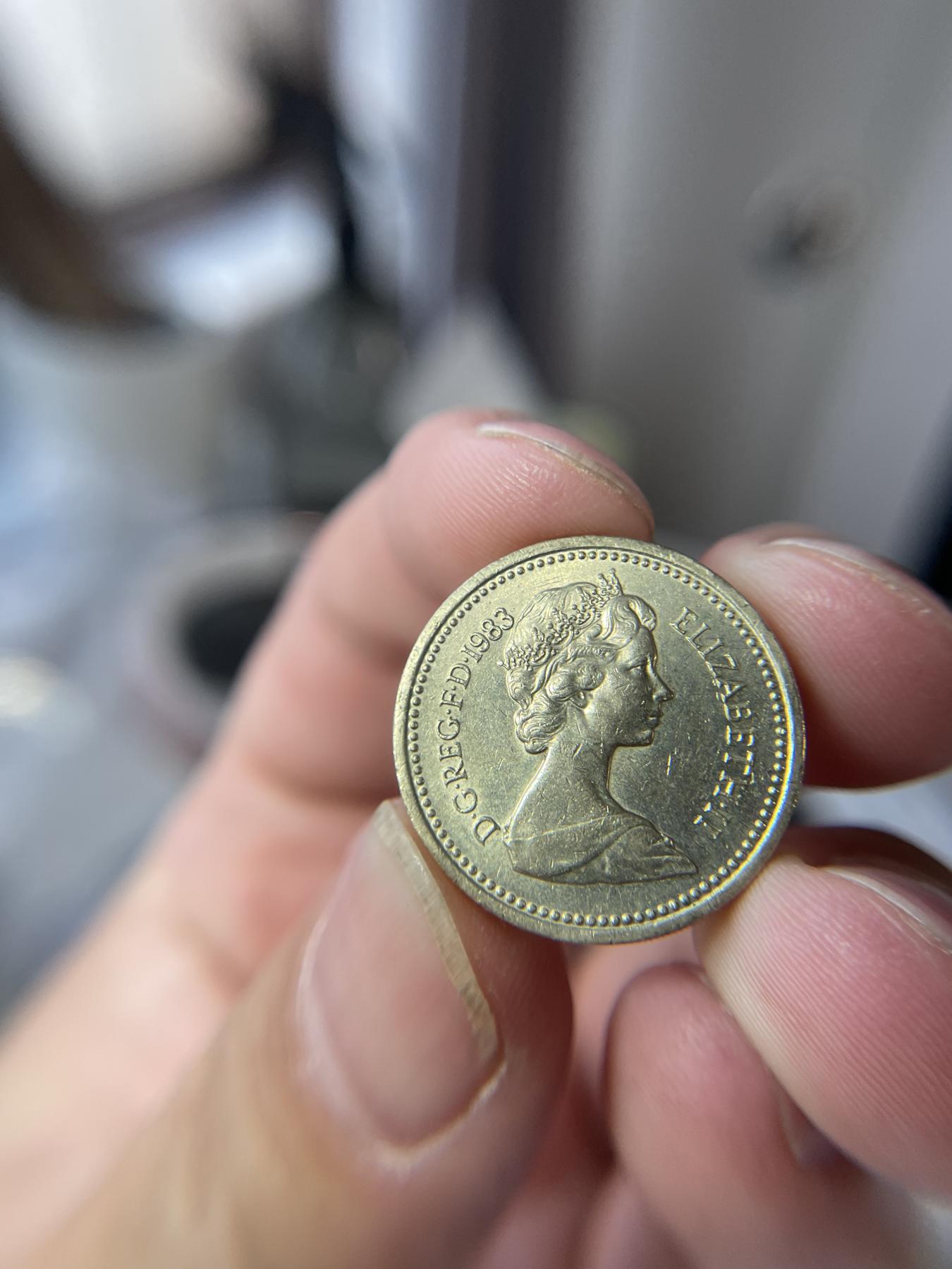 2024年集古藏今外币拍卖第六期-第4场—（总第54拍） 1983年英国1英镑