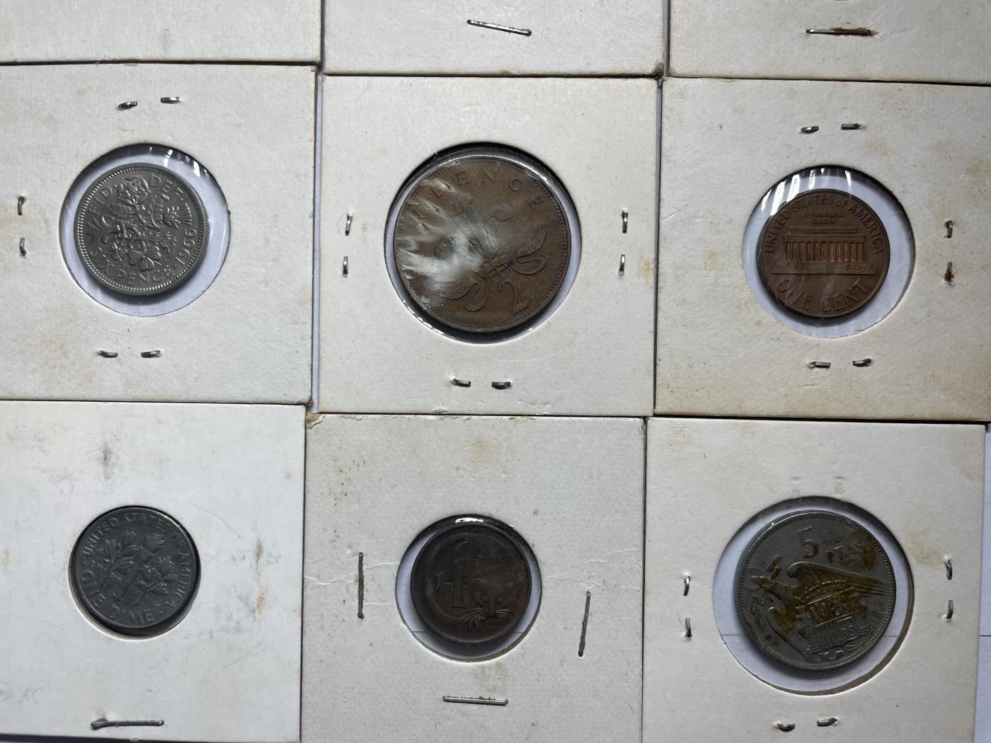 2024年集古藏今外币拍卖第六期-第4场—（总第54拍） 各国硬币10枚-08#