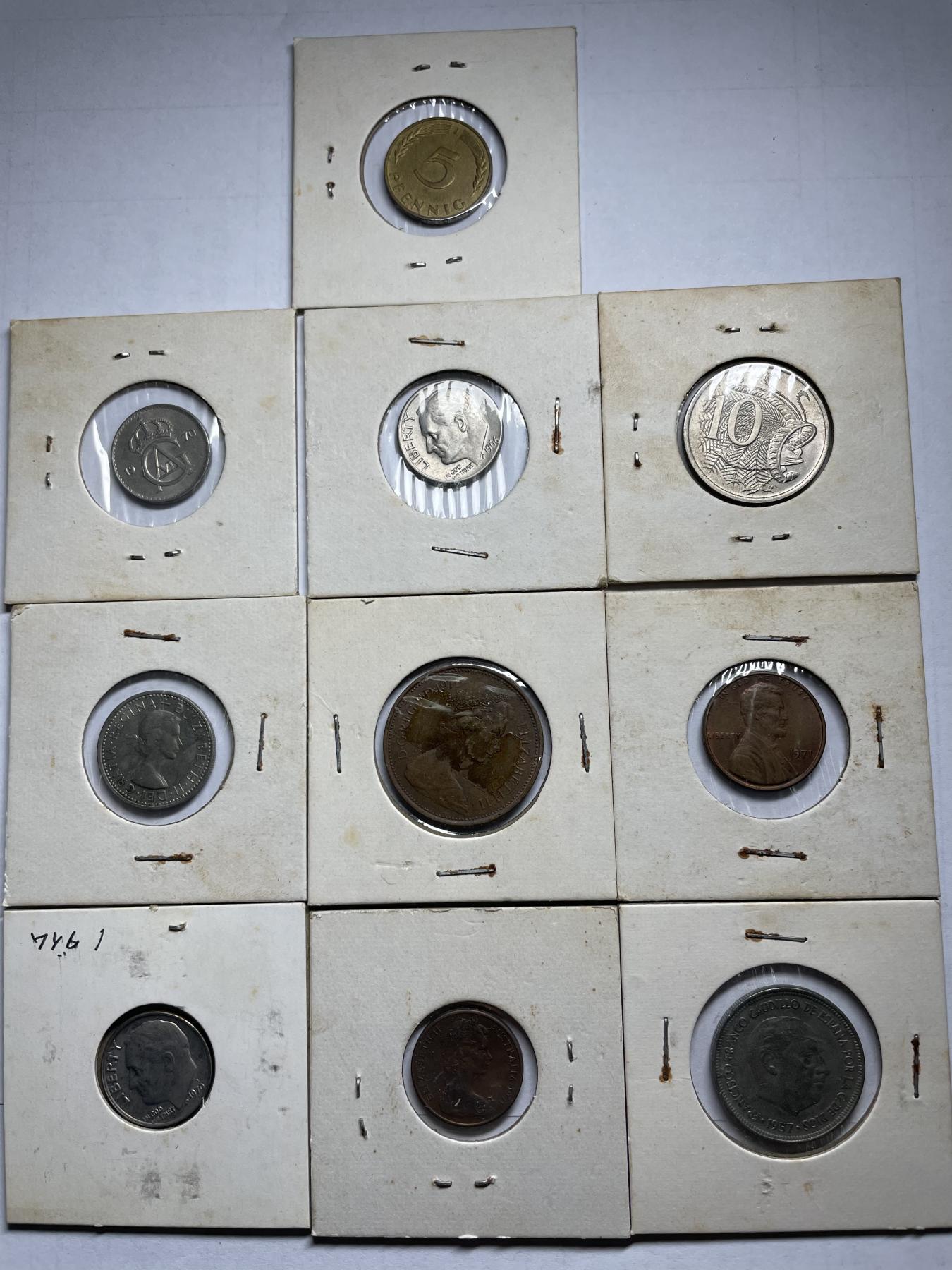 2024年集古藏今外币拍卖第六期-第4场—（总第54拍） 各国硬币10枚-08#