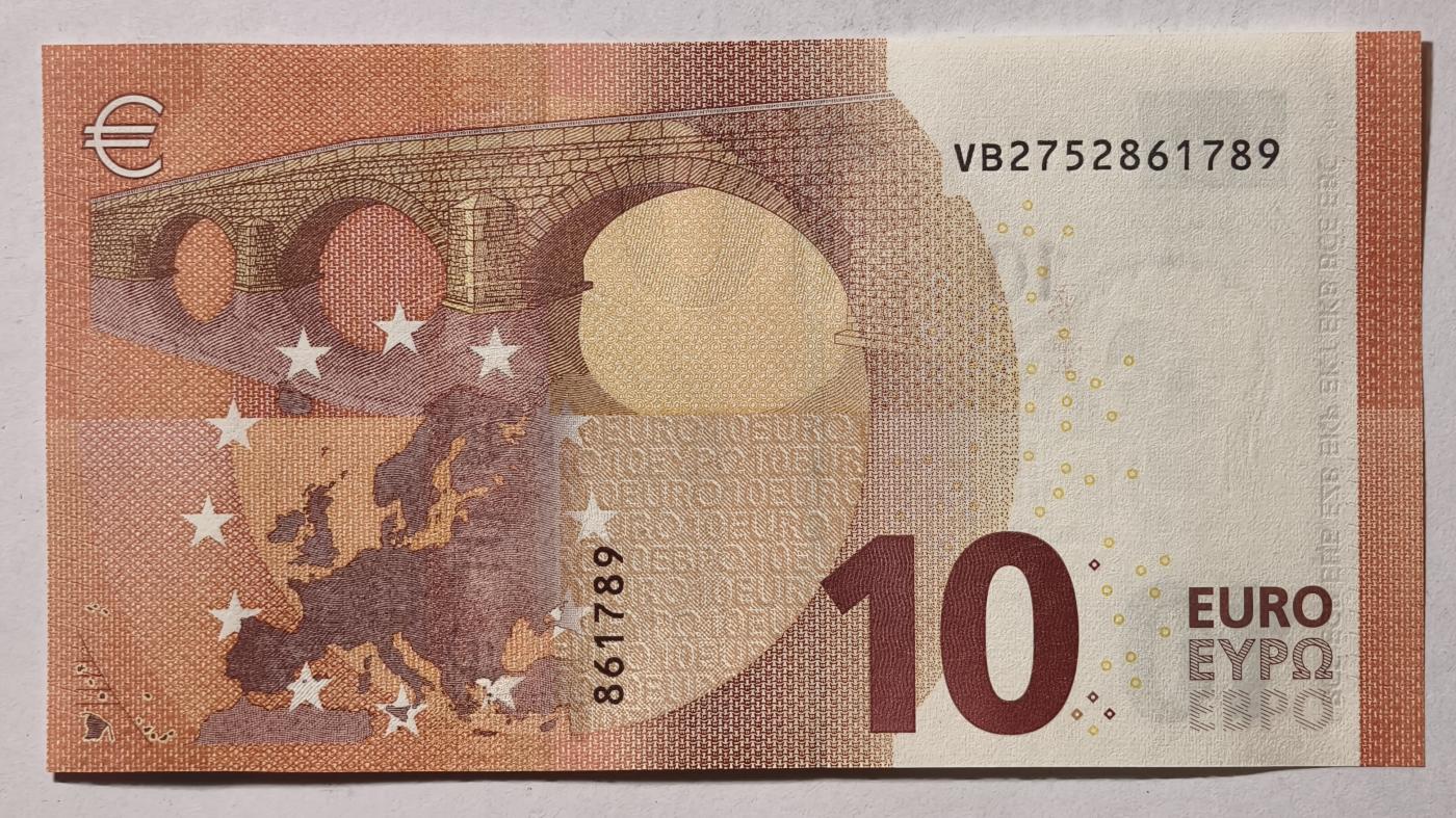 紫瑗钱币——第345期拍卖——纸币场 欧元 西班牙 2014年 圣天使桥 10欧元 UNC