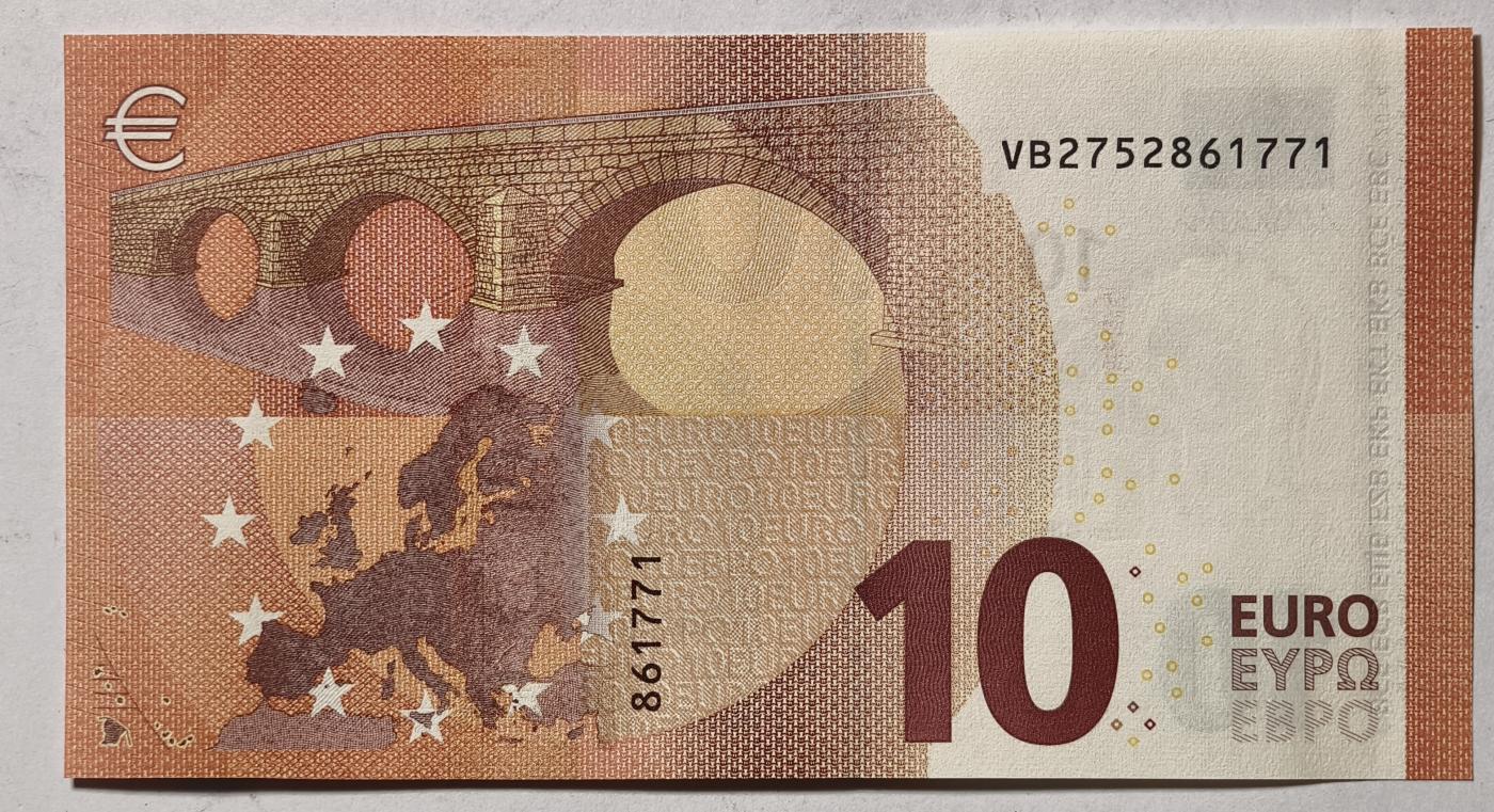 紫瑗钱币——第345期拍卖——纸币场 欧元 西班牙 2014年 圣天使桥 10欧元 UNC