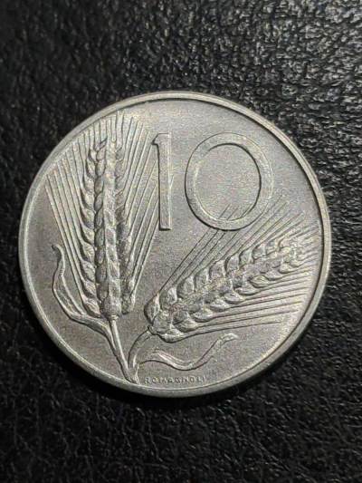 世界各国普币捡漏专场(第六场) - 1997年意大利“麦子/牛犁”10里拉