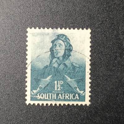 ↓君缘收藏97期☞钱币邮品↓无佣金、可寄存、满10元包邮  - 南非邮票，1949年 飞行员