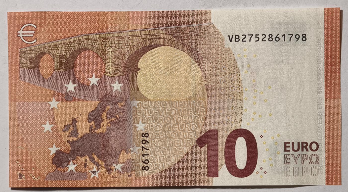 紫瑗钱币——第345期拍卖——纸币场 欧元 西班牙 2014年 圣天使桥 10欧元 UNC