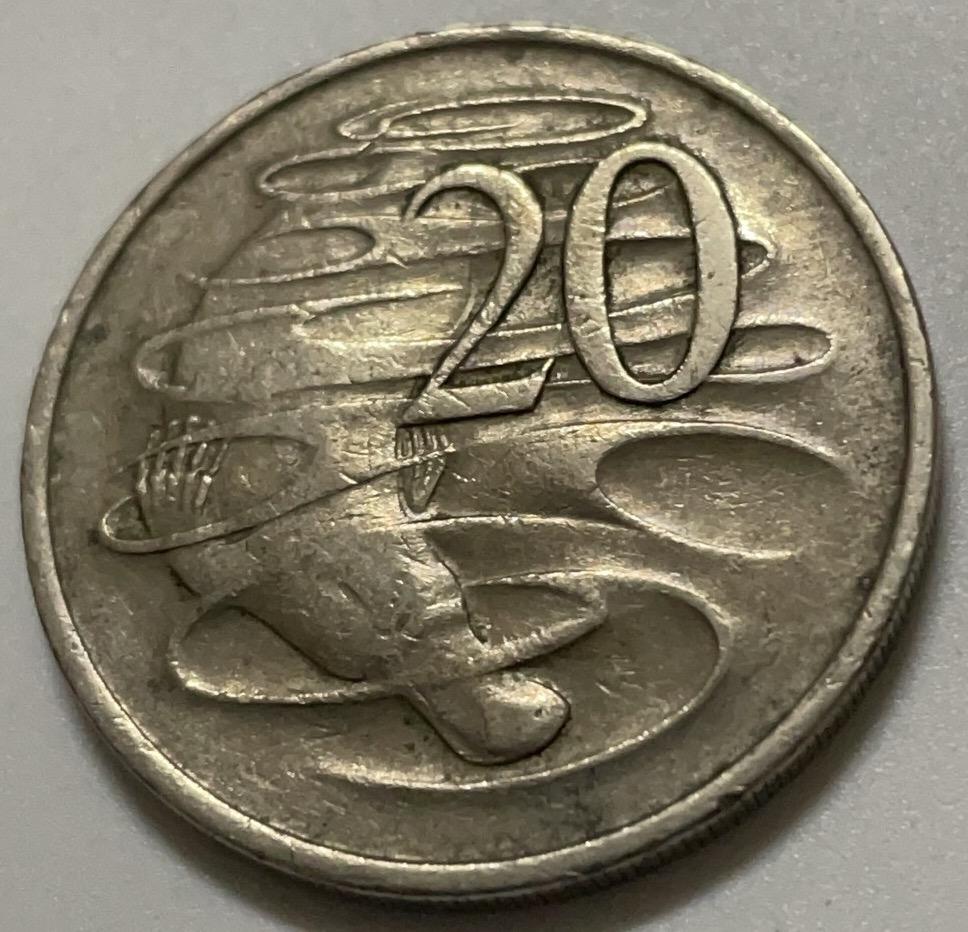 神仙姐姐散币好品专场第四十一期（无佣金满邮自动发出 1975 年澳大利亚 20 分