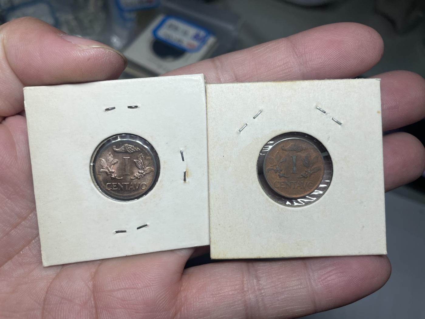 2024年集古藏今外币拍卖第六期-第6场—（总第56拍） 哥伦比亚1分2枚