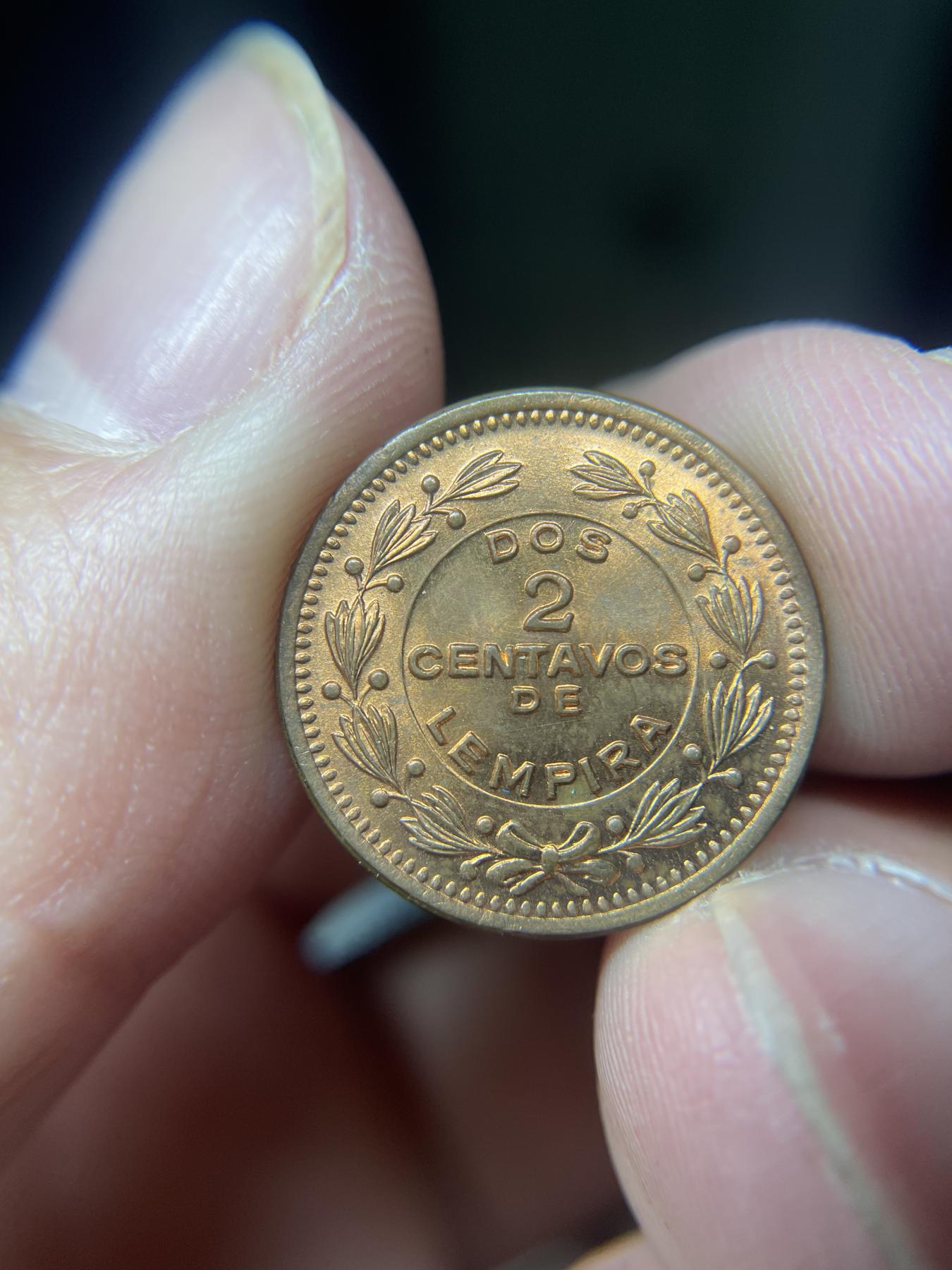 2024年集古藏今外币拍卖第六期-第6场—（总第56拍） 带光1956年洪都拉斯2分