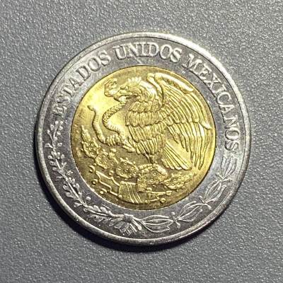 0505回流 - 2023年墨西哥1比索双色币21mm