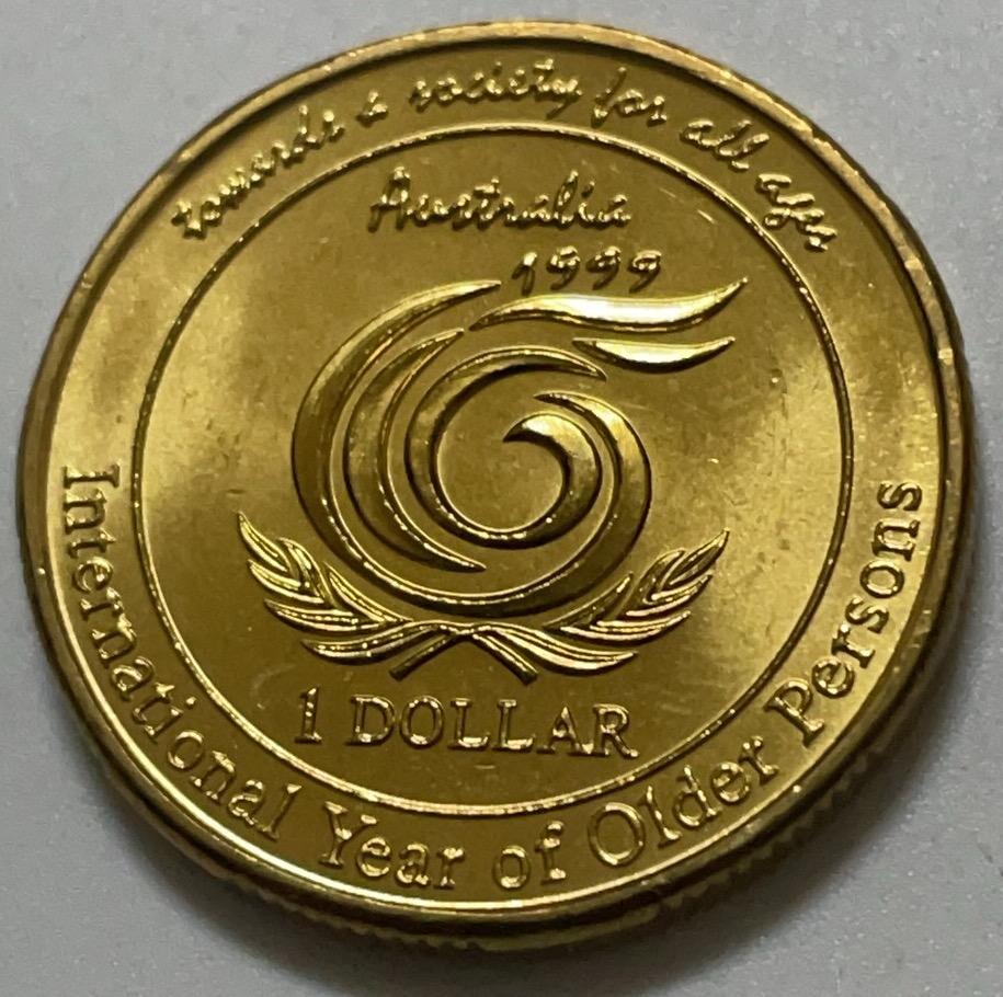 神仙姐姐散币好品专场第四十一期（无佣金满邮自动发出 1999 年澳大利亚一元