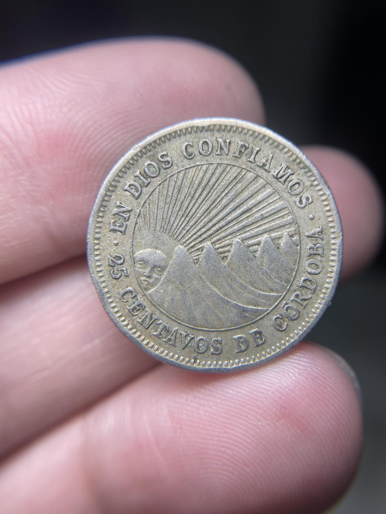 2024年集古藏今外币拍卖第六期-第6场—（总第56拍） 1974年尼加拉瓜25分