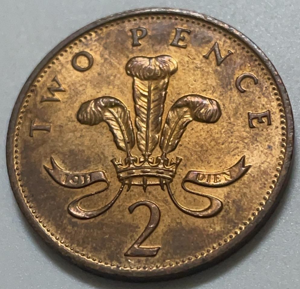 神仙姐姐散币好品专场第四十一期（无佣金满邮自动发出 1989 年英国 啊2 便士