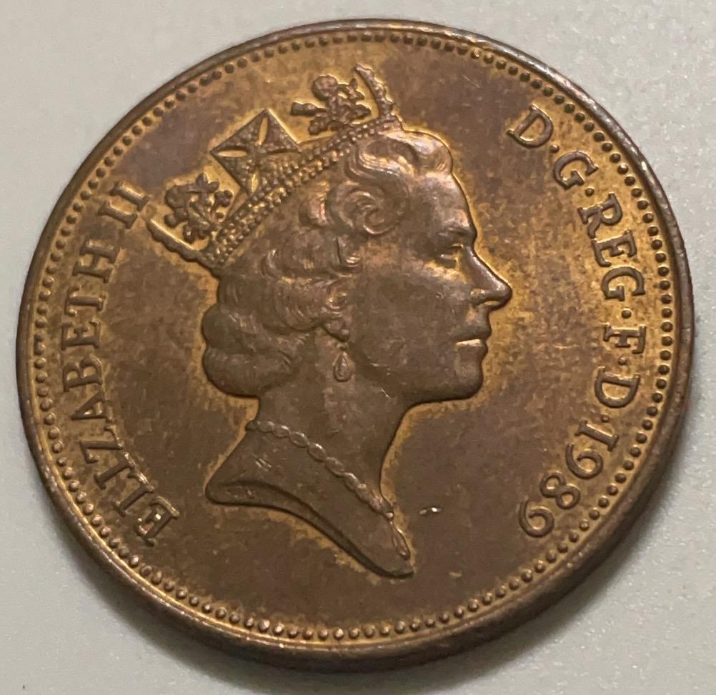 神仙姐姐散币好品专场第四十一期（无佣金满邮自动发出 1989 年英国 啊2 便士