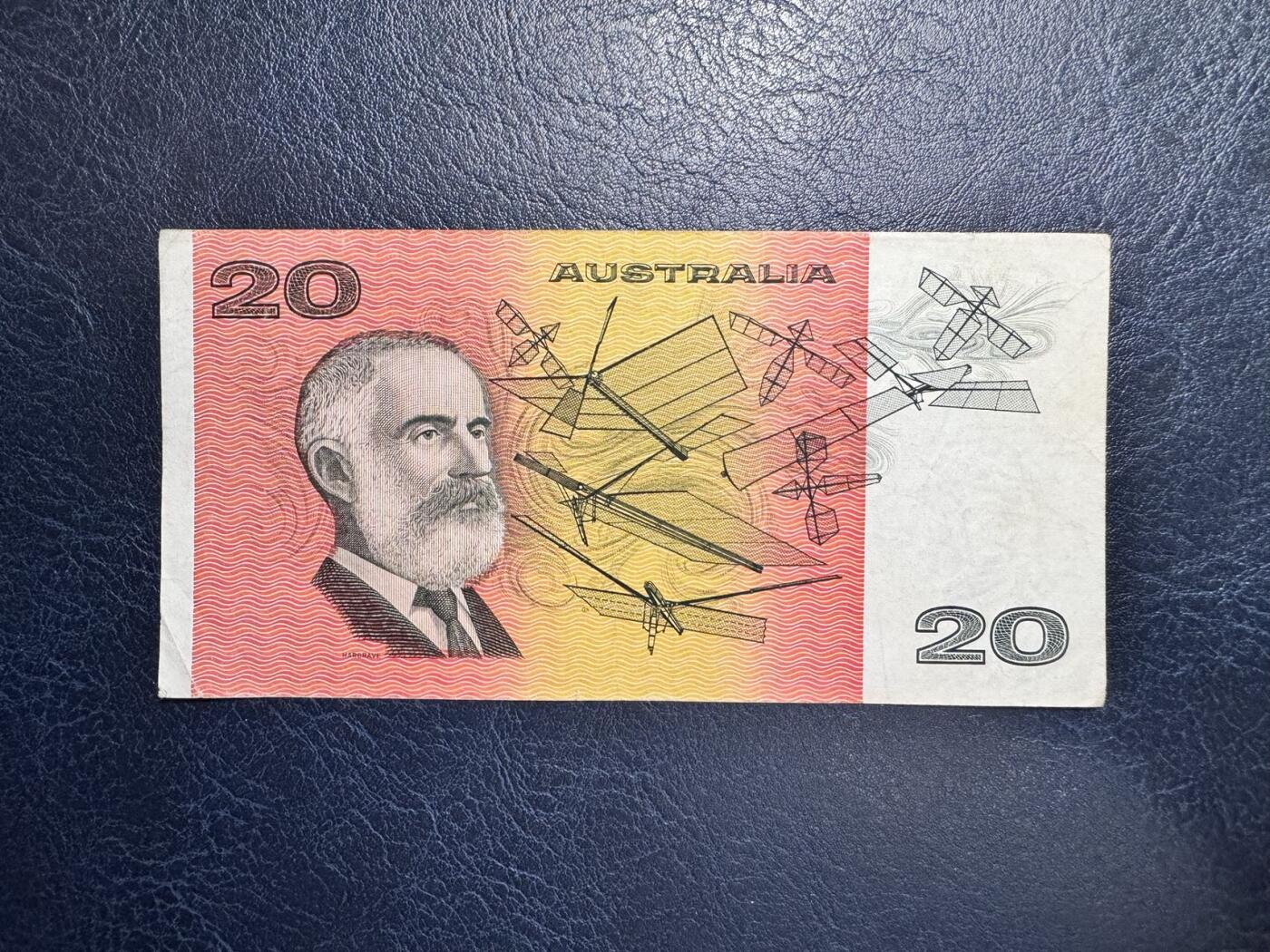 收藏联盟Quantum Auction 第344期拍卖  澳大利亚1975-94年20元 非全新 品相如图
