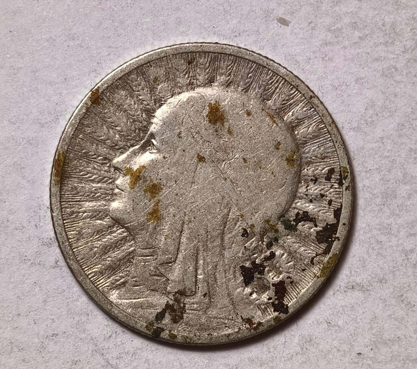 紫瑗钱币——第346期拍卖 波兰 1934年 贾德维拉 2兹罗提 4.4克 0.75银