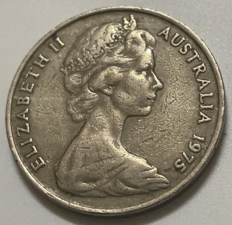 神仙姐姐散币好品专场第四十一期（无佣金满邮自动发出 1975 年澳大利亚 20 分