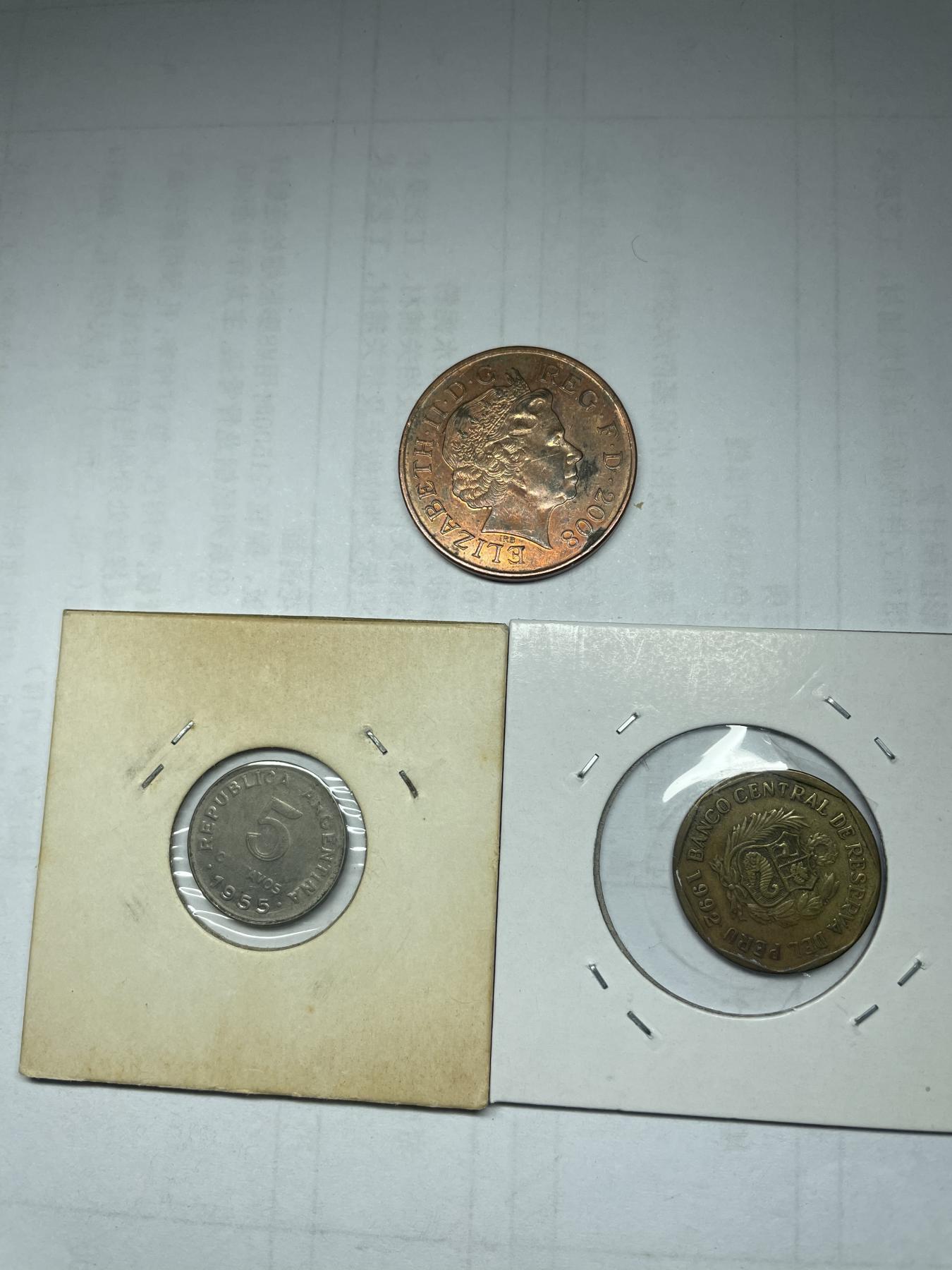 2024年集古藏今外币拍卖第六期-第6场—（总第56拍） 各国三枚