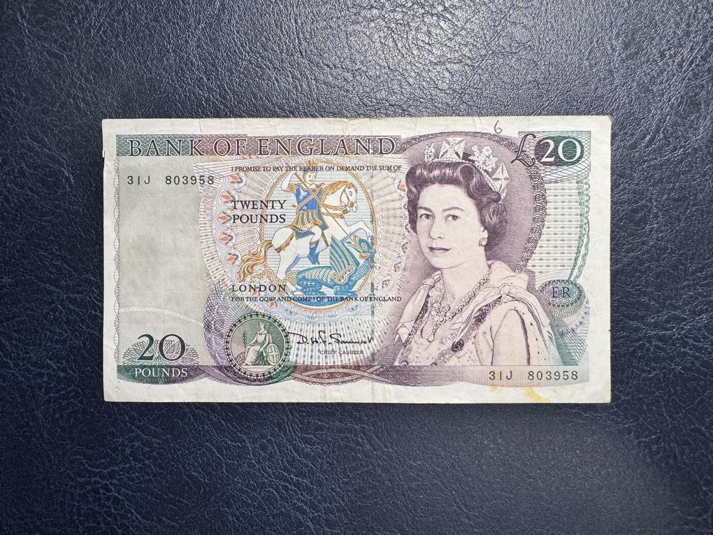 收藏联盟Quantum Auction 第344期拍卖  英国1981-88年20镑 品相如图 莎士比亚
