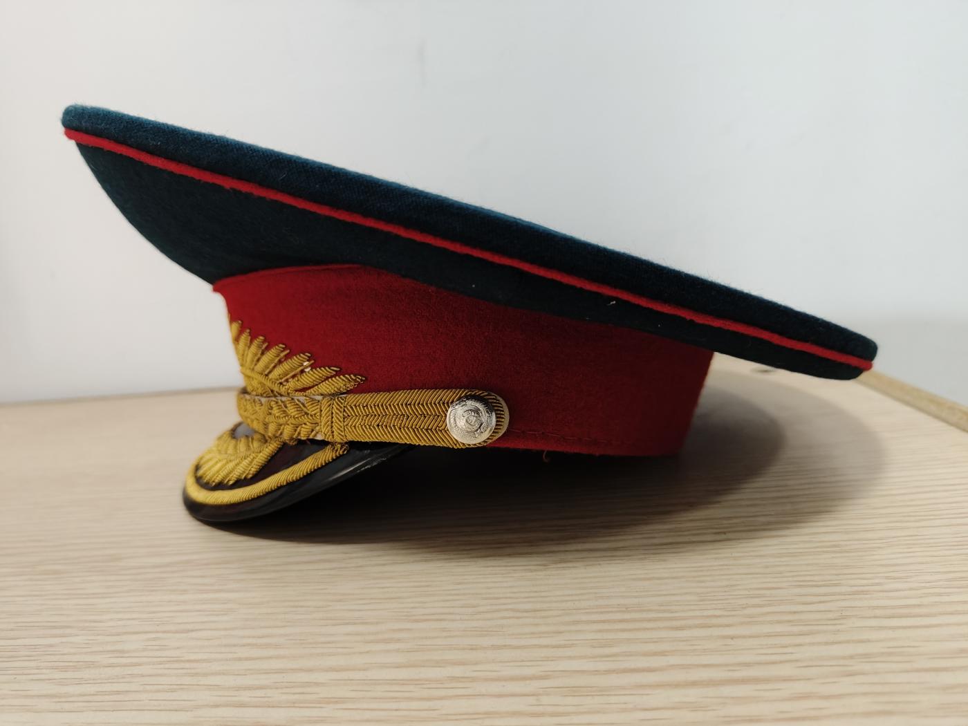 全场0元起拍 第155期 咸鱼国勋章拍卖专场 5月12日（周日）下午6：00开始 苏联43厂 陆军将官礼服大檐帽 59CM
