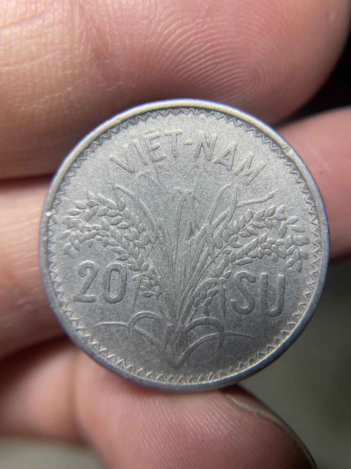 2024年集古藏今外币拍卖第六期-第6场—（总第56拍） 1953年越南20苏