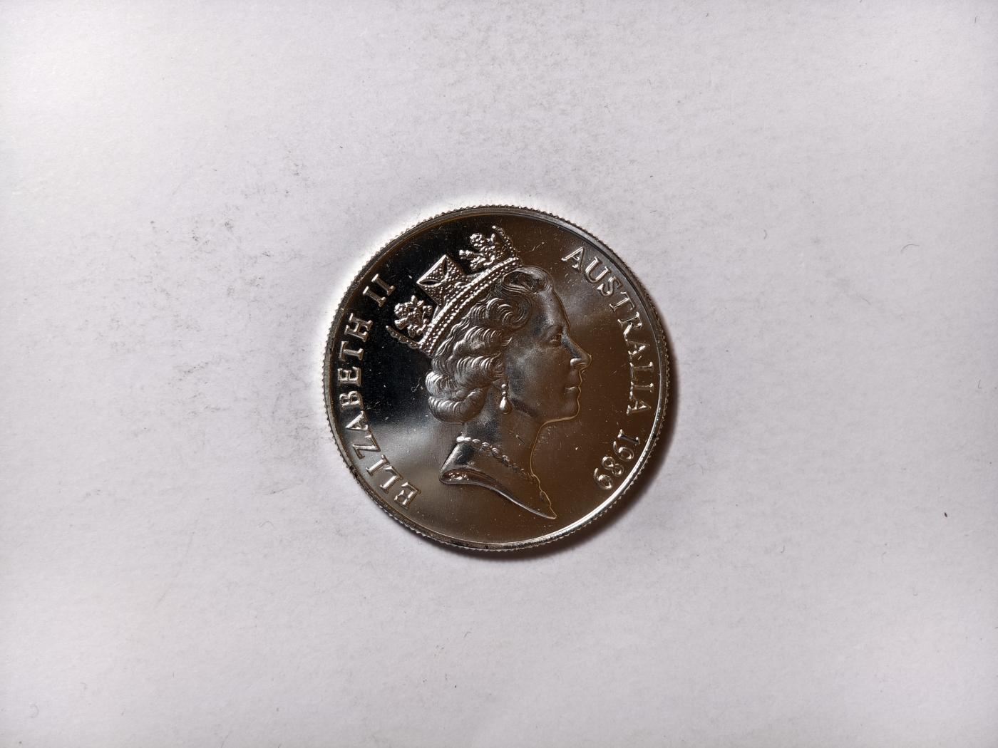 紫瑗钱币——第346期拍卖 澳大利亚 1989年 昆士兰州 10元 20克 0.925银 UNC