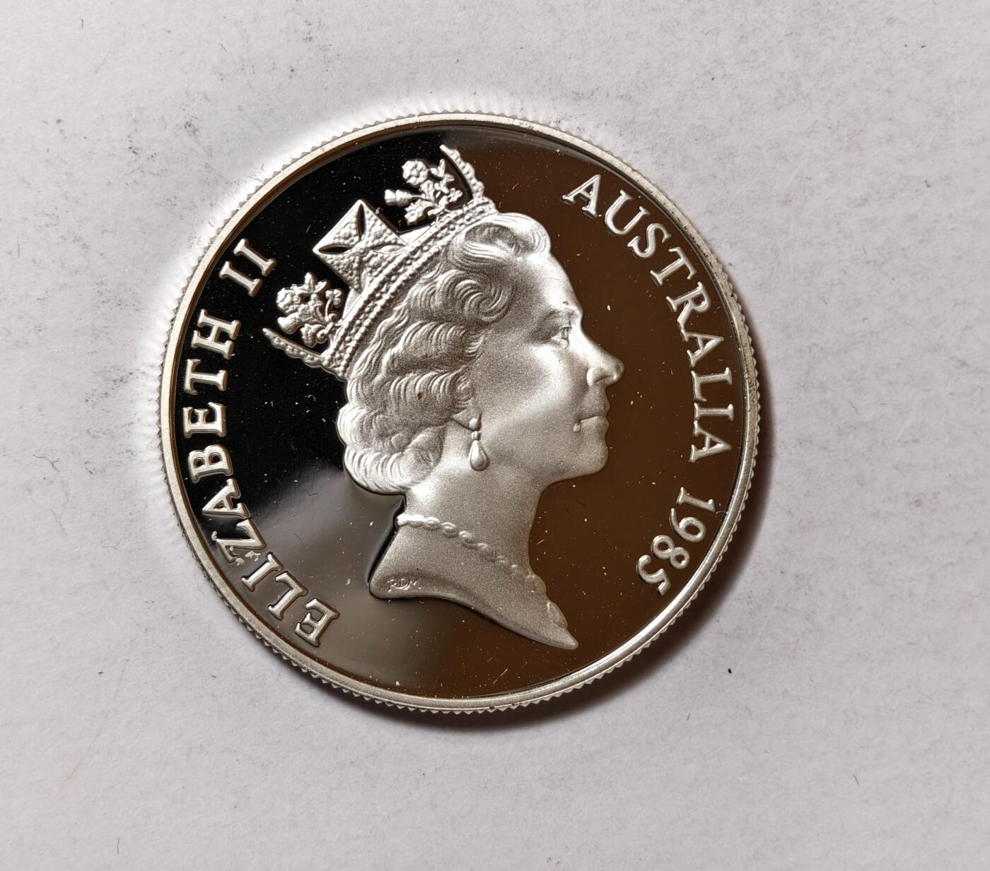 紫瑗钱币——第346期拍卖 澳大利亚 1995年 维多丽亚州成立150周年 10元 20克 0.925银 精制