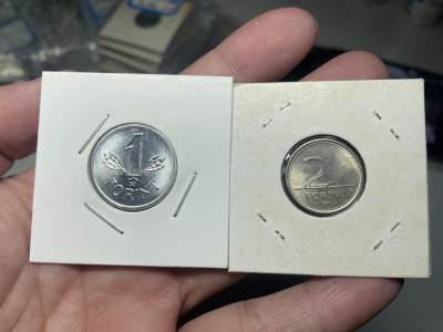 2024年集古藏今外币拍卖第六期-第6场—（总第56拍） - 1982年、1993年匈牙利2枚
