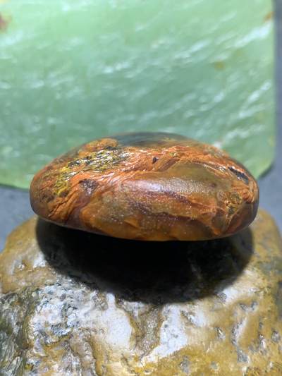 精美亚光冰飘冻料战国红玛瑙手工俏色巧雕凤舞九天吊坠一个， 精美亚光冰飘冻料战国红玛瑙手工俏色巧雕凤舞九天吊坠一个，